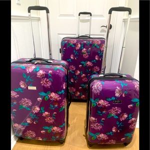 Set Of 3, Designer Luggage by Jessica Simpson